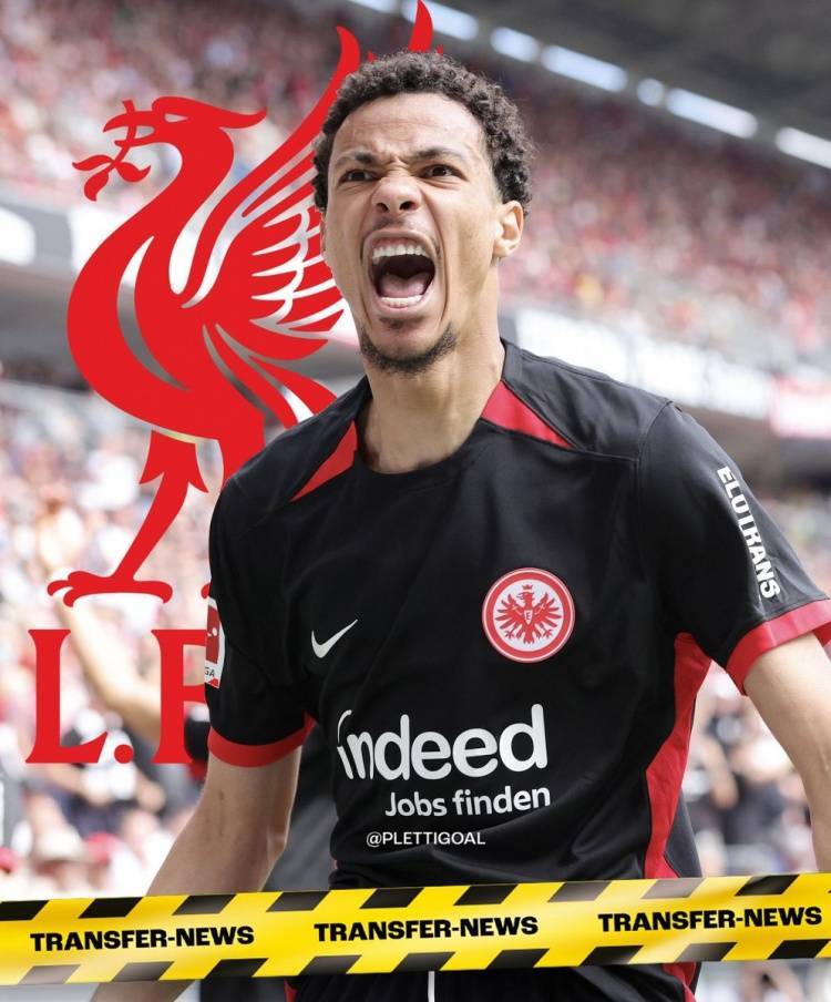 德天空：利物浦就埃基蒂克提交第二份报价，法兰克福正在评估